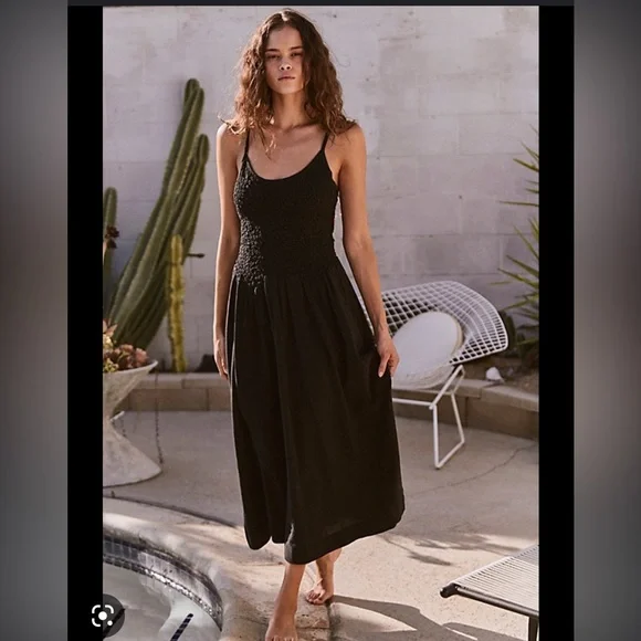 free people summer chapter midi dress Summer Chapter Midi Dress